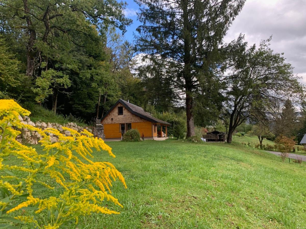 Bohinj Cottage Pr' Maricki - House In Nature With Hot Tub & Sauna Dış mekan fotoğraf